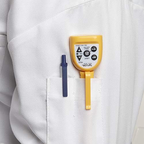 Ultra fast foldable thermocouple thermometer in yellow — photo 3