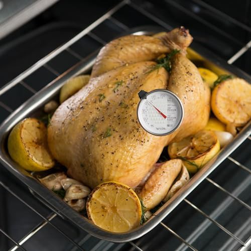Leave-in analog meat thermometer for grilling — photo 3