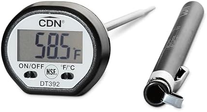 Digital instant read with thin tip probe