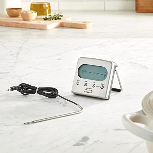 Stainless steel oven probe thermometer with LCD — photo 5