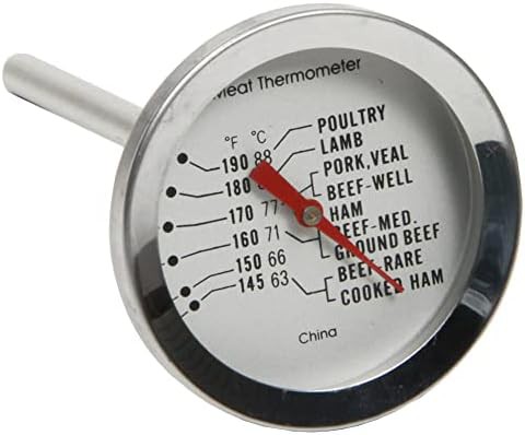 Five inch stainless steel analog thermometer — photo 3