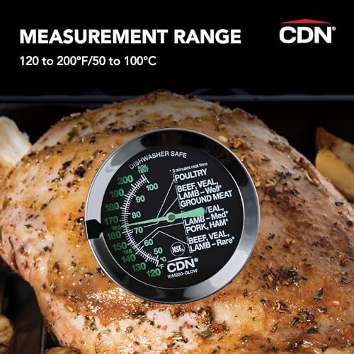 Professional ovenproof thermometer with glow dial — photo 5