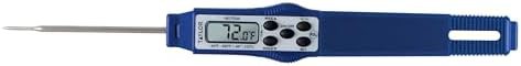 Compact waterproof blue digital pen thermometer — photo 5