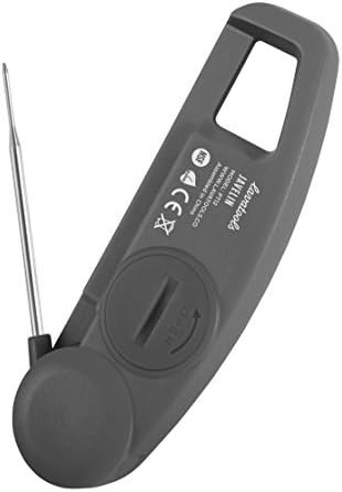 Compact foldable instant read thermometer sesame — photo 3