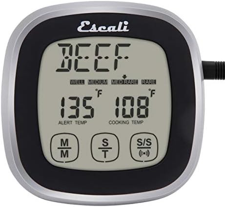 Touch screen oven thermometer and timer — photo 3