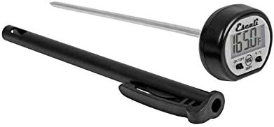 Kitchen thermometer with anti roll design
