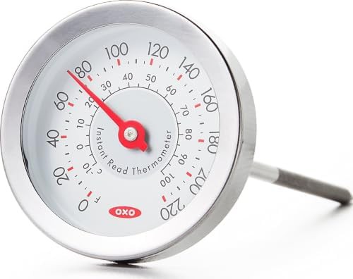 Analog instant read meat thermometer