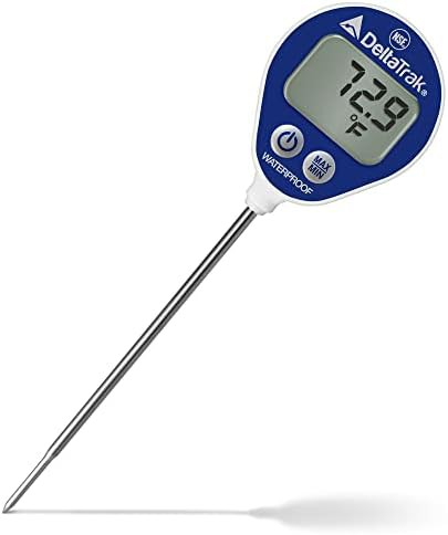 Lollipop style waterproof NSF thermometer