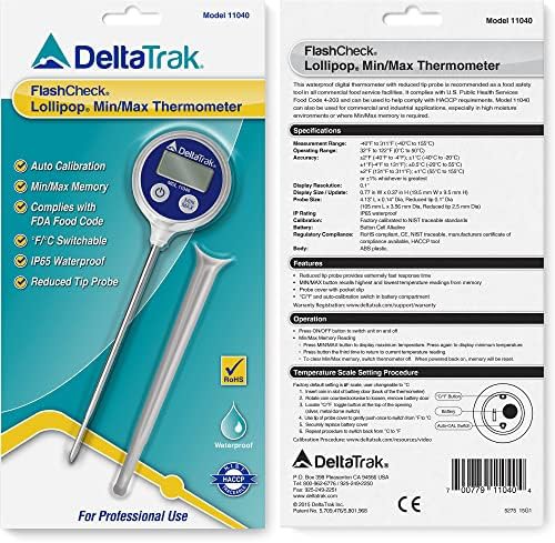 Blue waterproof professional digital probe — photo 3