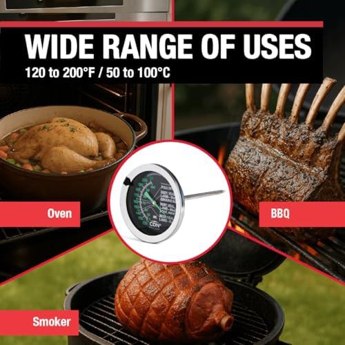 Ovenproof meat thermometer with glow dial — photo 4