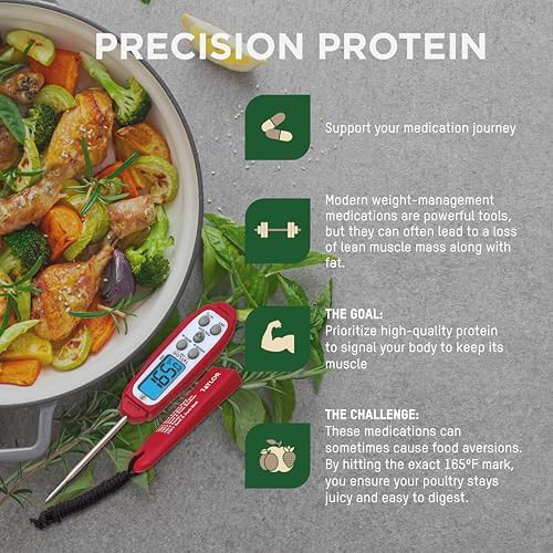 Backlit waterproof instant read digital thermometer — photo 5