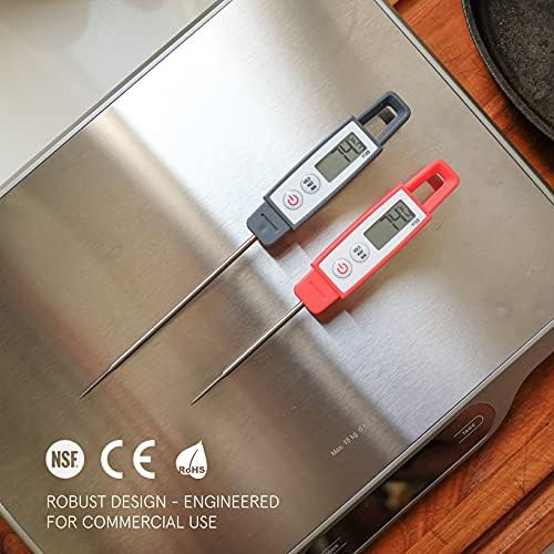 Commercial digital thermometer with 4.5 in probe — photo 3