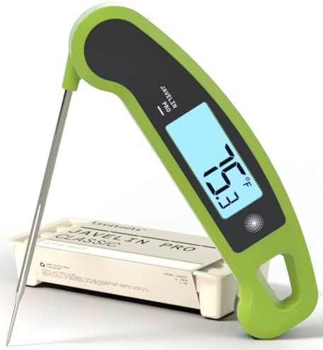 Professional NSF certified thermometer in wasabi green