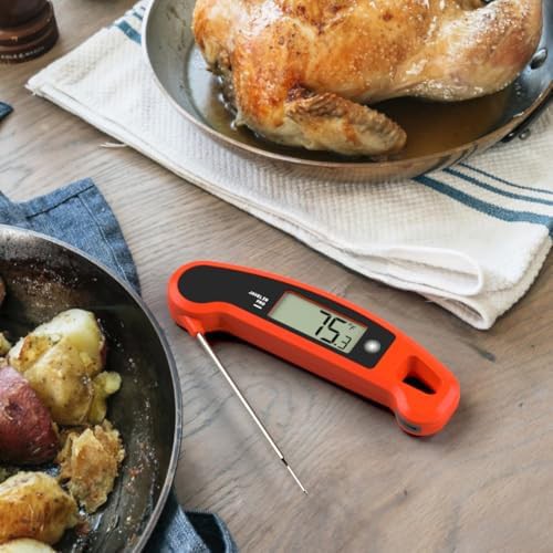 Professional instant read thermometer in panda white — photo 5