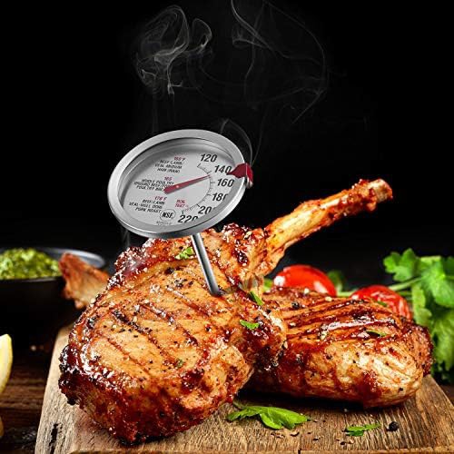 Red oven safe leave in thermometer — photo 3