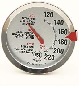 Red oven safe leave in thermometer — photo 5
