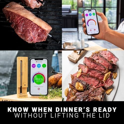 Honey wood smart thermometer 165ft range — photo 4
