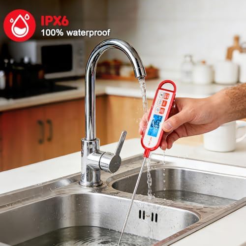 Stainless steel digital thermometer for deep frying — photo 5