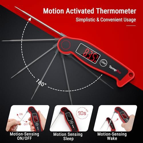 Fast half second waterproof digital thermometer — photo 5