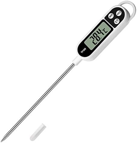 Long probe digital kitchen thermometer