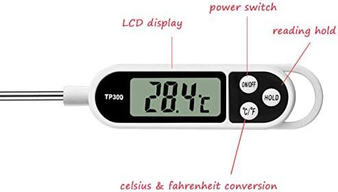 Long probe digital kitchen thermometer — photo 3