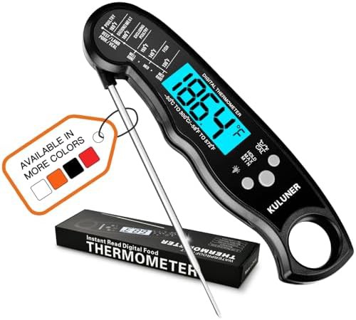 Waterproof instant read grill thermometer