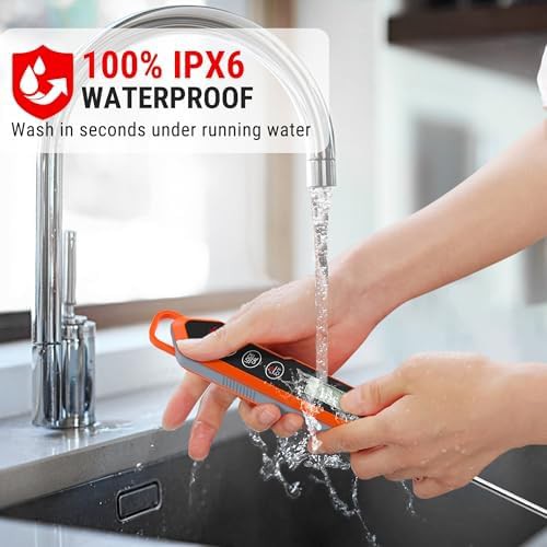 Waterproof stainless steel instant read thermometer — photo 5