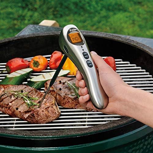 Safe serve thermometer with long folding probe — photo 3