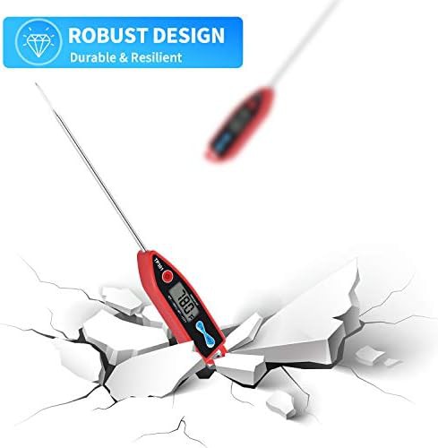 Waterproof digital thermometer with long probe — photo 3