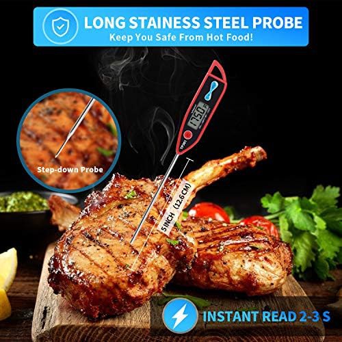Waterproof digital thermometer with long probe — photo 4