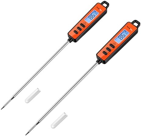 Two pack instant read digital thermometers