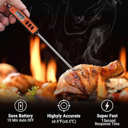 Two pack instant read digital thermometers — photo 3