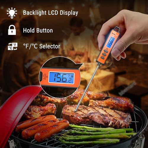 Two pack instant read digital thermometers — photo 4