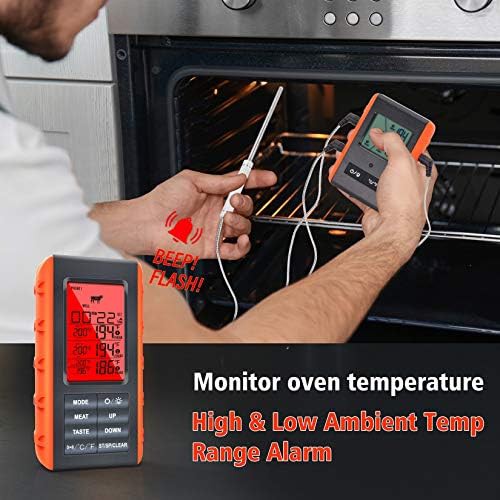 Long range wireless thermometer with three probes — photo 4
