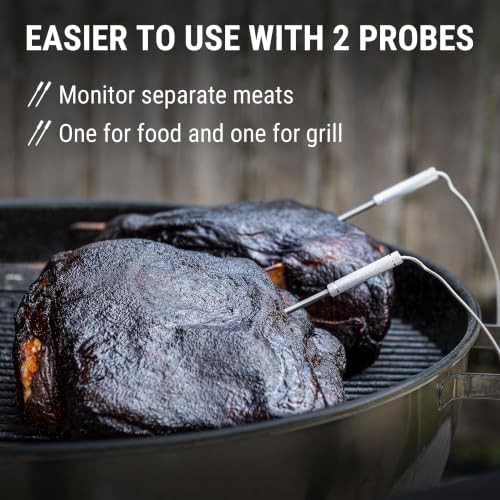 Bluetooth dual probe thermometer with 650 foot range — photo 4