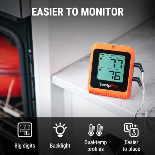 Bluetooth dual probe thermometer with 650 foot range — photo 5