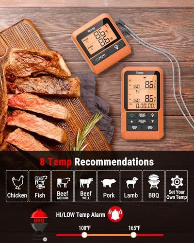Wireless five hundred foot smoker thermometer — photo 3