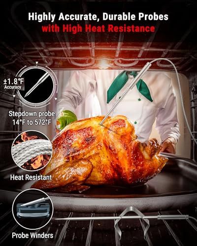 Wireless five hundred foot smoker thermometer — photo 5