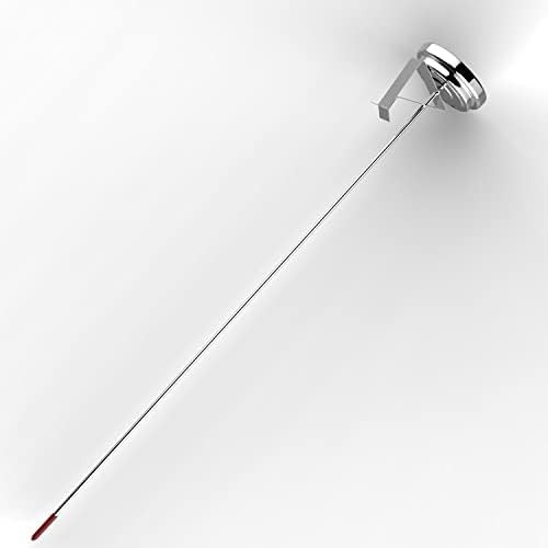 Long stem stainless steel deep fry thermometer — photo 3