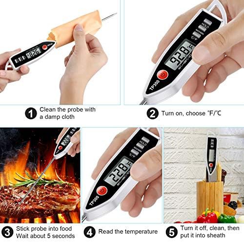 Digital instant read probe for kitchen liquids — photo 4