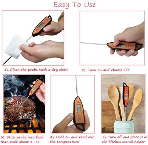 Digital meat and milk probe thermometer — photo 4