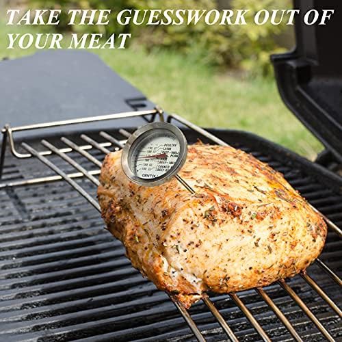 Stainless steel oven safe roaster thermometer — photo 5