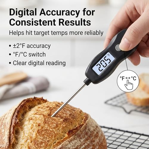 Waterproof instant read digital grill thermometer — photo 3