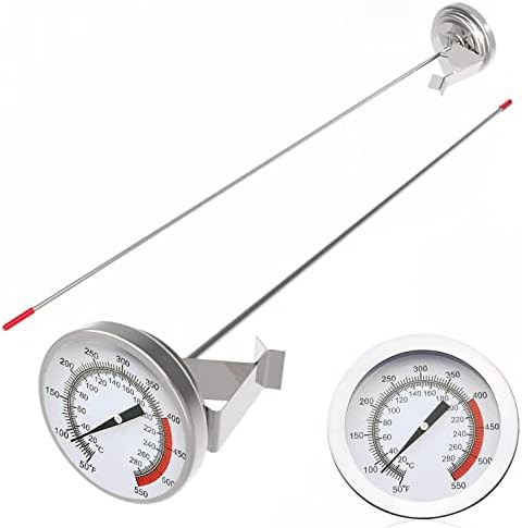 Two pack long stem deep fry thermometers