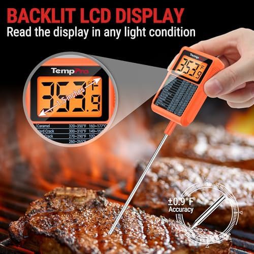 Digital candy thermometer with ten inch probe — photo 4
