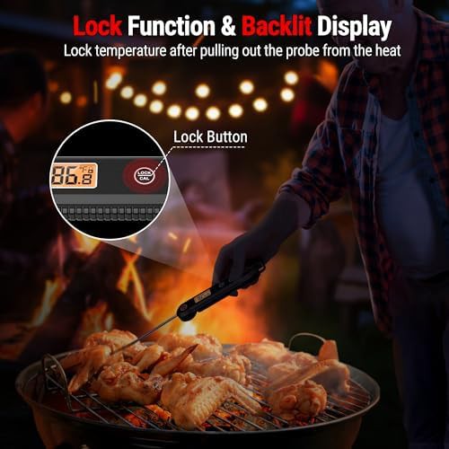 Waterproof stainless steel kitchen food thermometer — photo 5