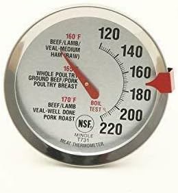Analog oven safe thermometer with large dial — photo 4
