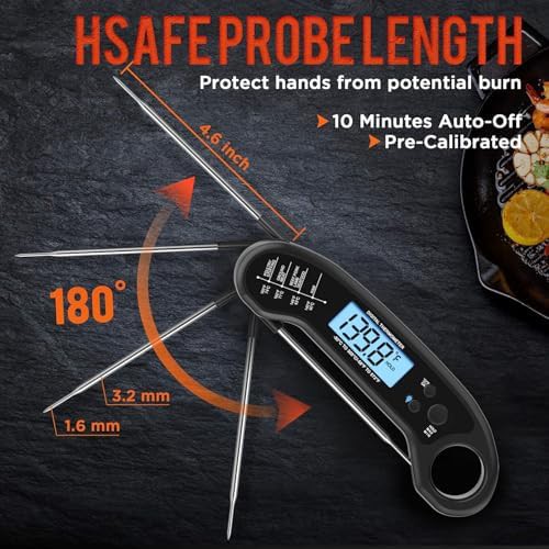 Professional Waterproof Instant Read Probe — photo 3