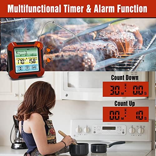 Waterproof touchscreen instant read thermometer — photo 5