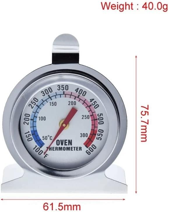 Stainless steel dial oven temperature gauge — photo 5